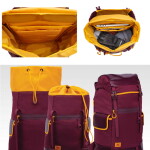 RivaCase 5361 Dijon burgundy red 30L Laptop backpack 17.3" Σακίδιο πλάτης Μπορντώ